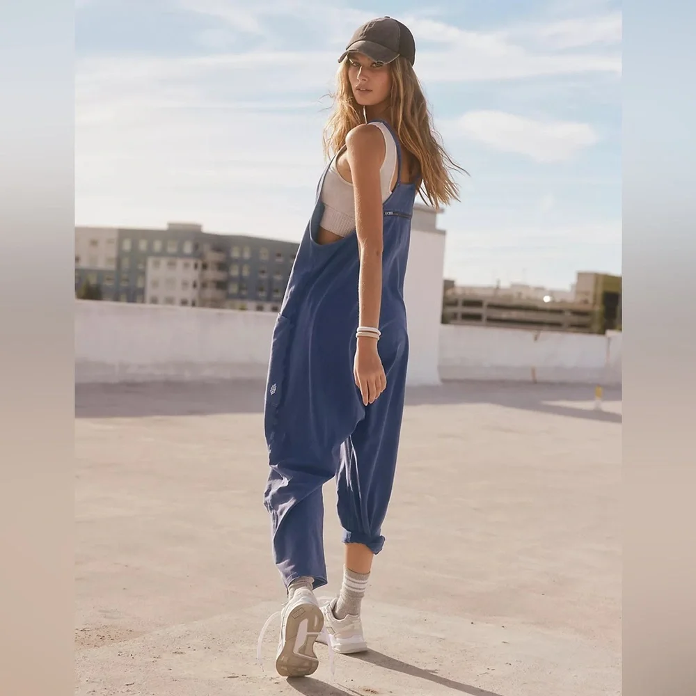 LAST ONE! Rare Color Free People Hot Shot Onesie💙 - Picture 3 of 7